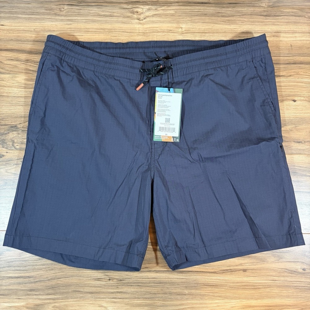 Cotopaxi Salto Organic Ripstop Mens XXL |Graphite| Drawstring Hiking Shorts